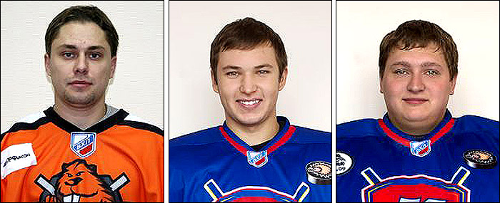 Сергей Грибанов, Александр Черников и Павел Горюнов